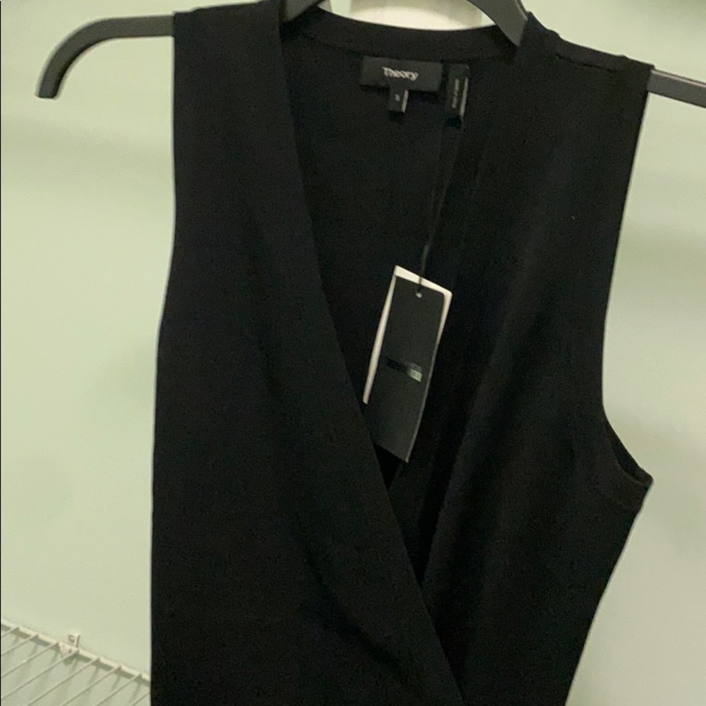 Theory faux wrap top